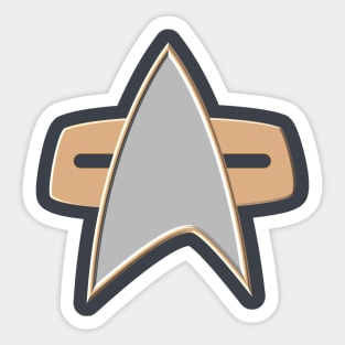 Star Fleet 2373 Chest Insignia Costume Sticker